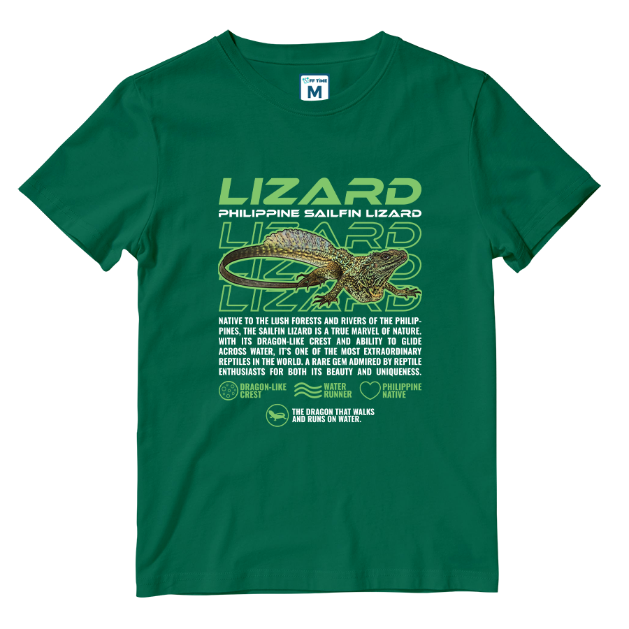 Cotton Shirt: Philippine Sailfin Lizard