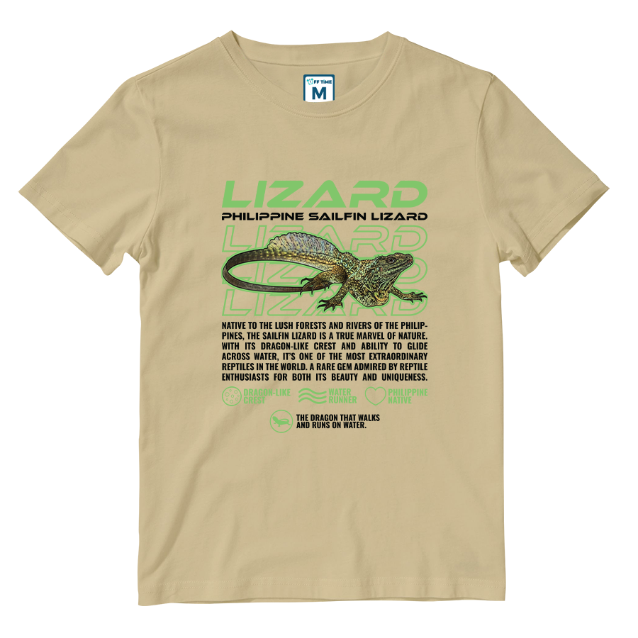 Cotton Shirt: Philippine Sailfin Lizard