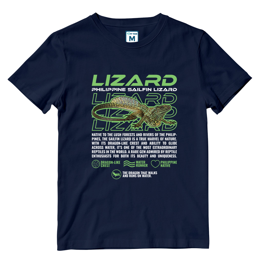 Cotton Shirt: Philippine Sailfin Lizard