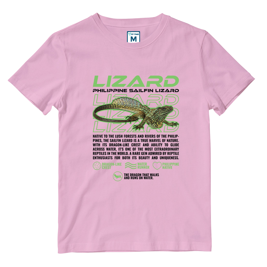 Cotton Shirt: Philippine Sailfin Lizard