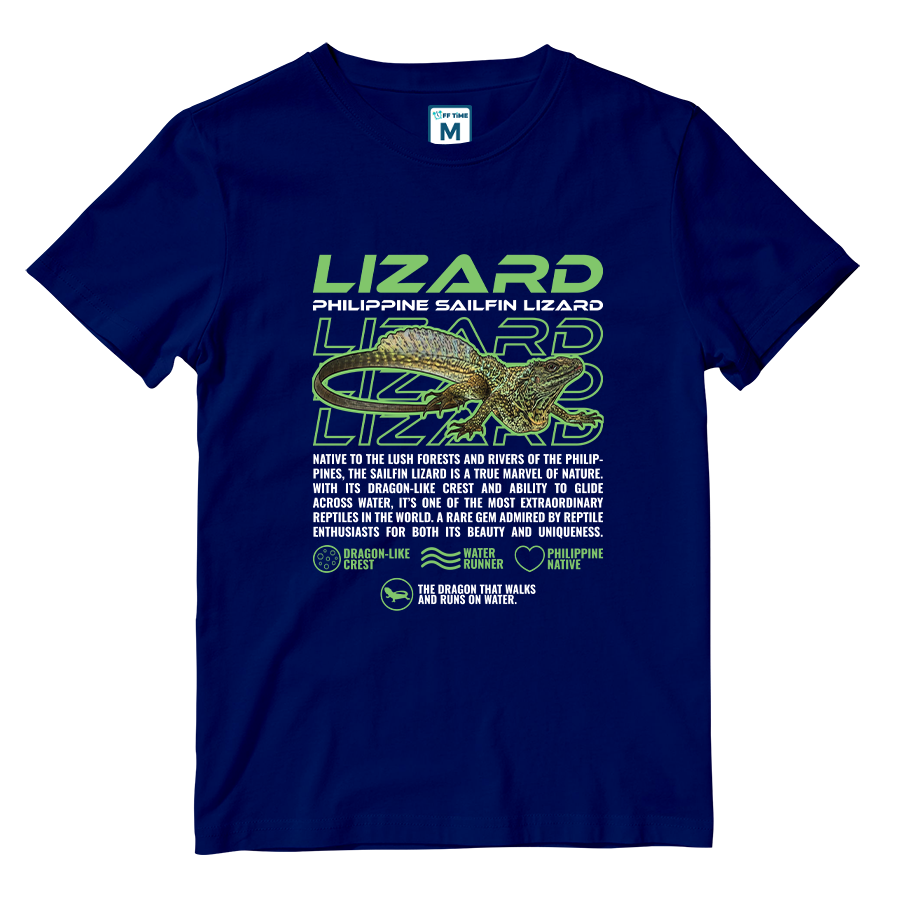 Cotton Shirt: Philippine Sailfin Lizard