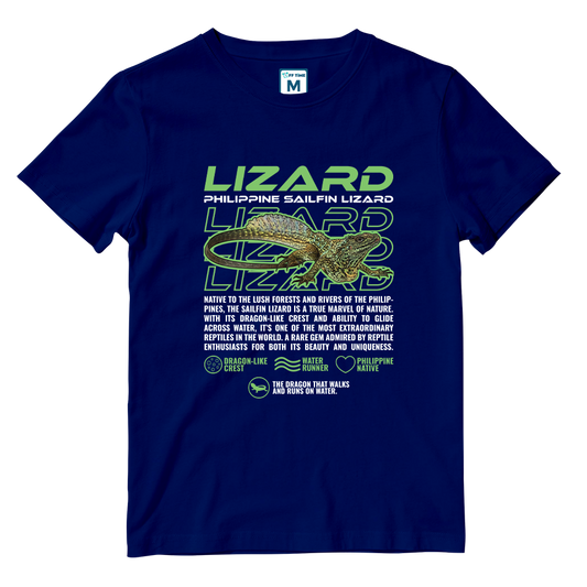 Cotton Shirt: Philippine Sailfin Lizard