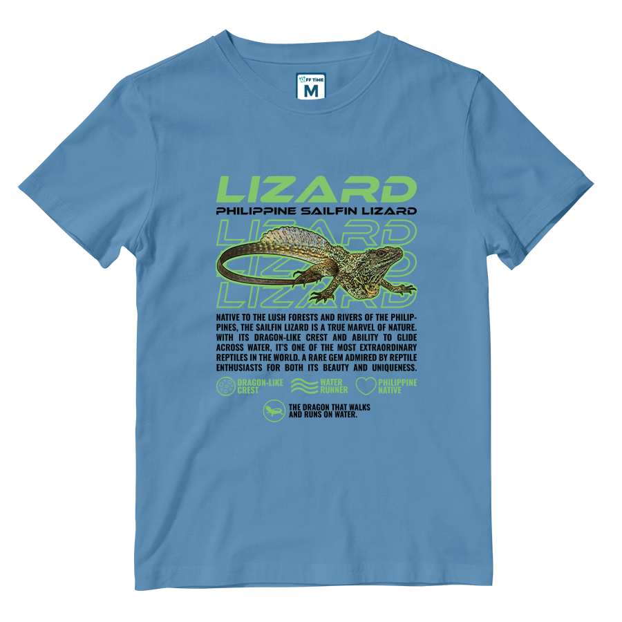 Cotton Shirt: Philippine Sailfin Lizard
