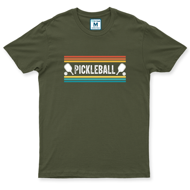 Drifit Shirt: Pickleball Flag