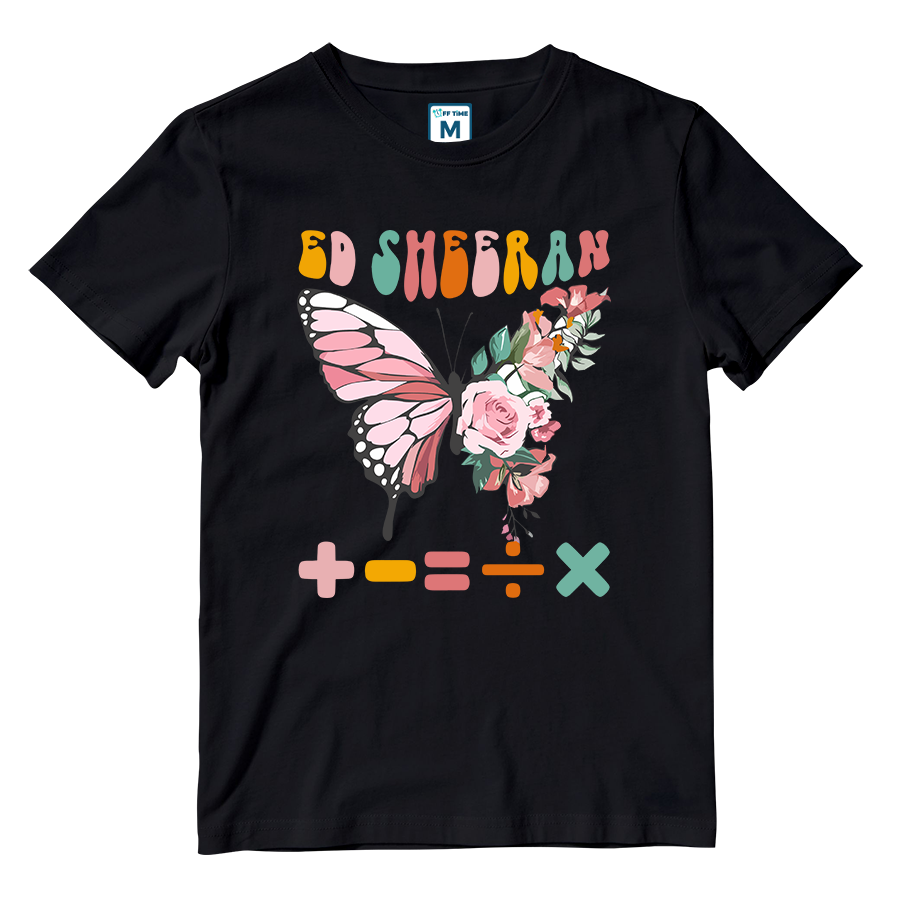 Cotton Shirt: Pink Butterfly