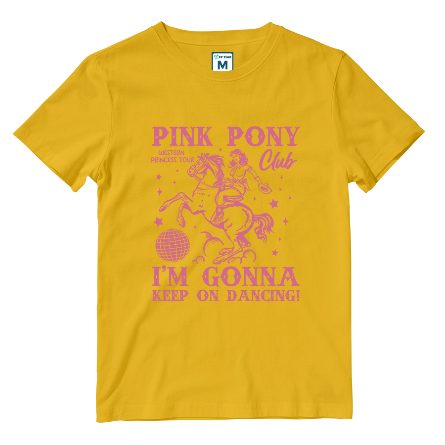 Cotton Shirt: Pink Pony Club