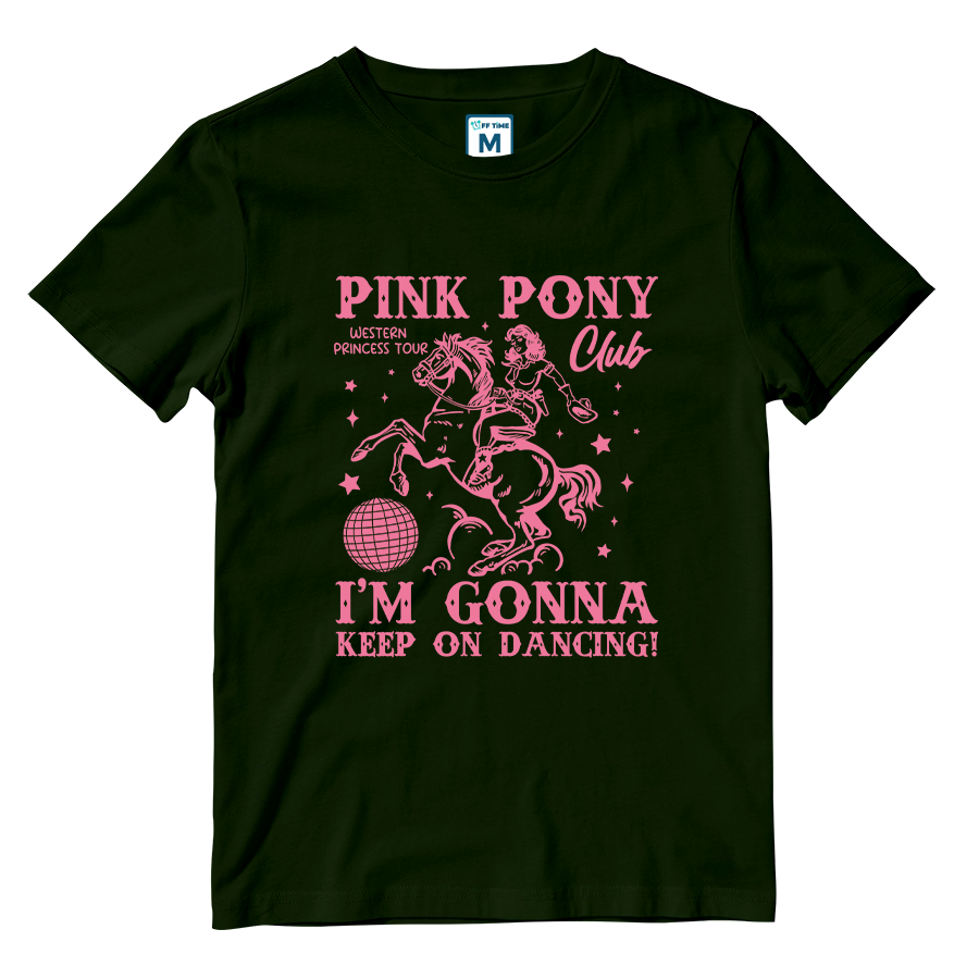 Cotton Shirt: Pink Pony Club