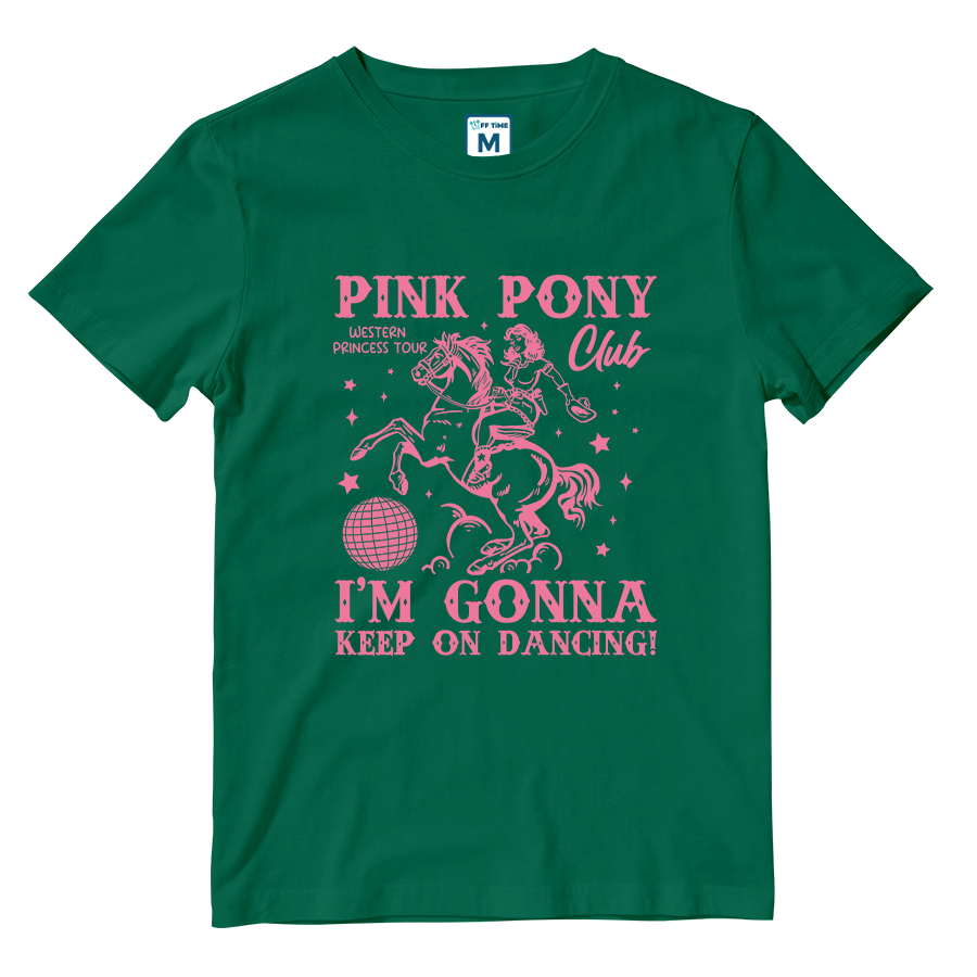 Cotton Shirt: Pink Pony Club