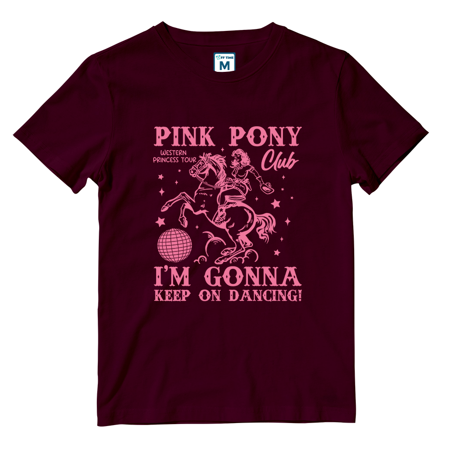 Cotton Shirt: Pink Pony Club