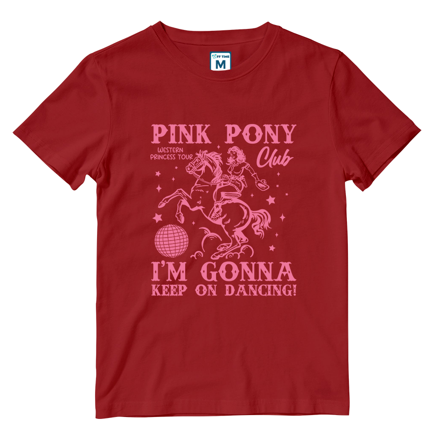 Cotton Shirt: Pink Pony Club