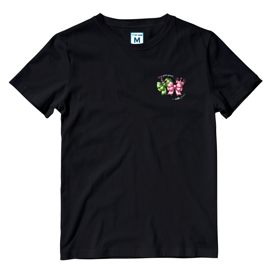 Cotton Shirt: Pink goes good... with Green
