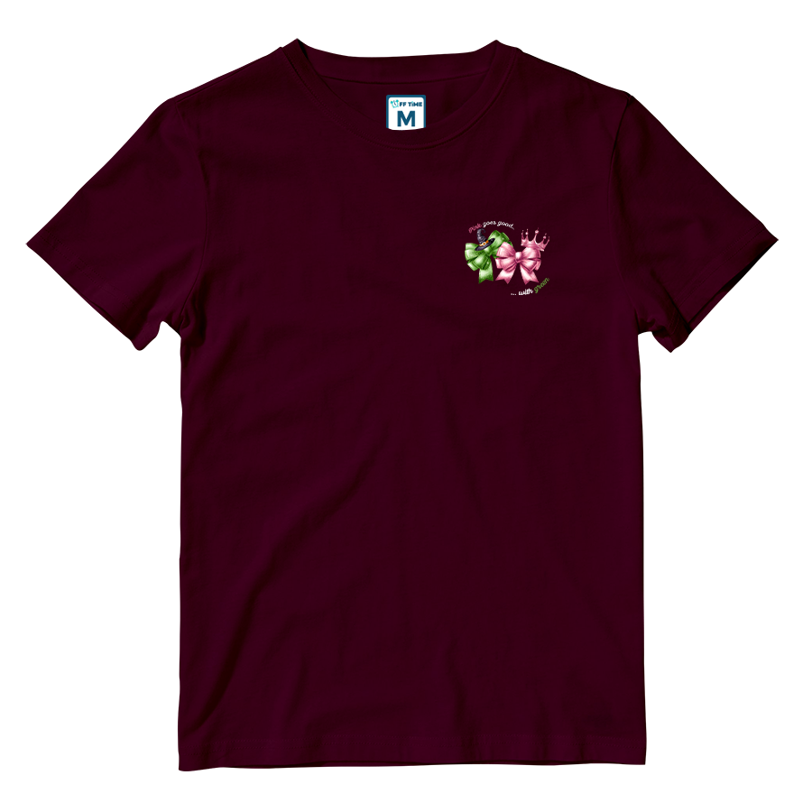 Cotton Shirt: Pink goes good... with Green