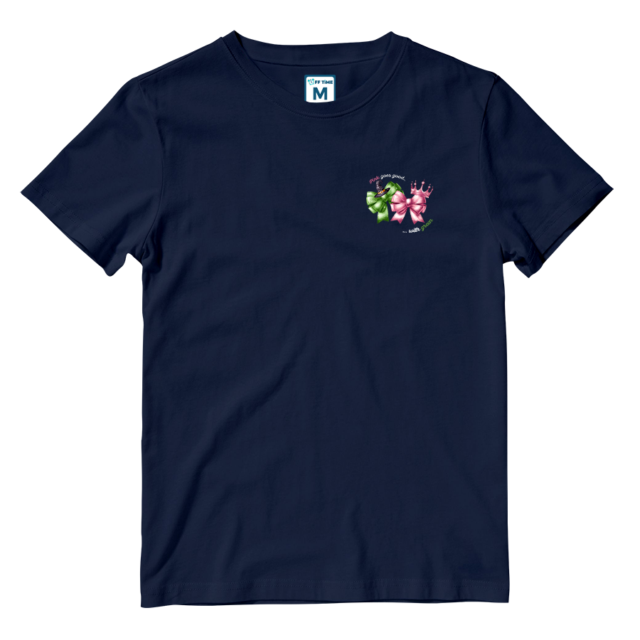 Cotton Shirt: Pink goes good... with Green