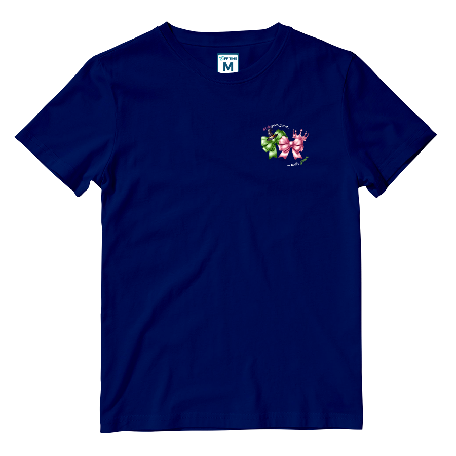 Cotton Shirt: Pink goes good... with Green