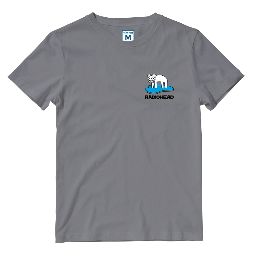 Cotton Shirt: Polar Bear Pocket