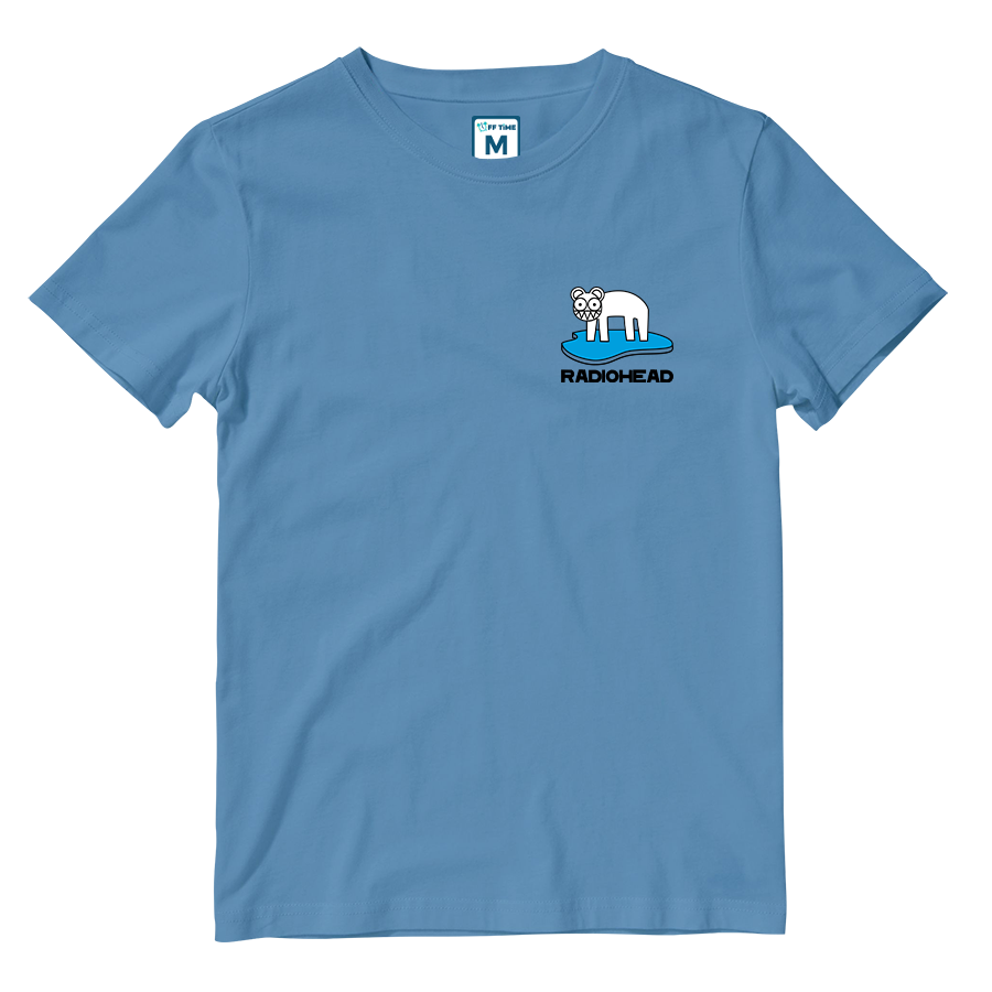 Cotton Shirt: Polar Bear Pocket