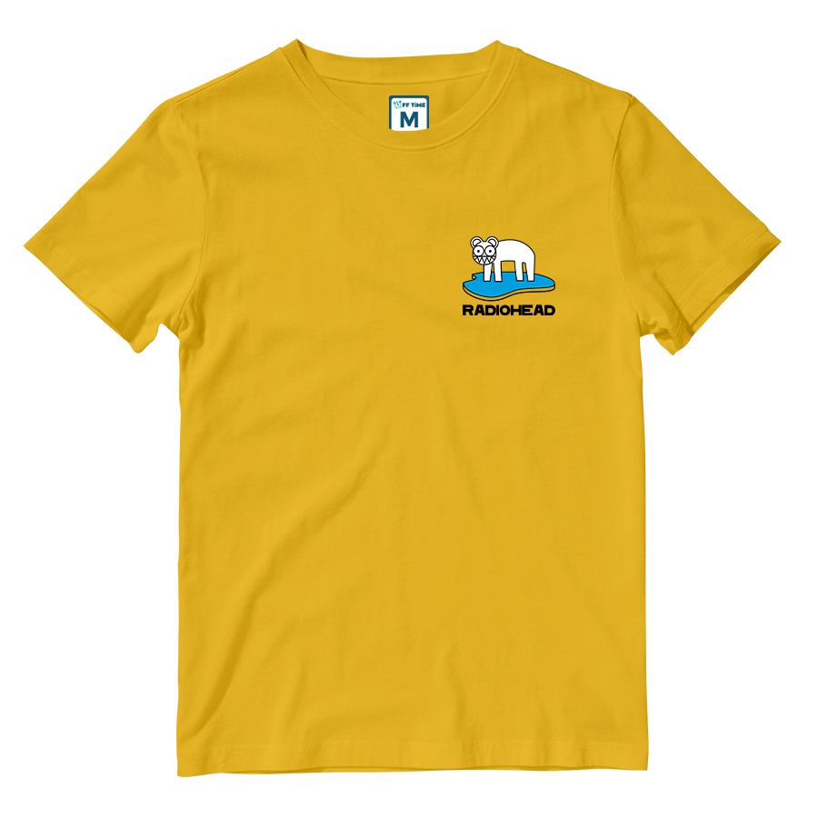 Cotton Shirt: Polar Bear Pocket