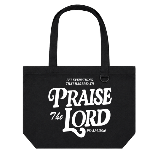 Landscape Tote Bag: Praise Lord