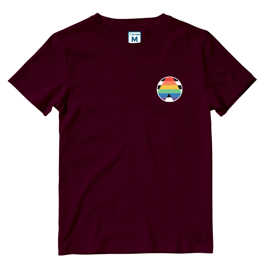 Cotton Shirt: Pride Badge