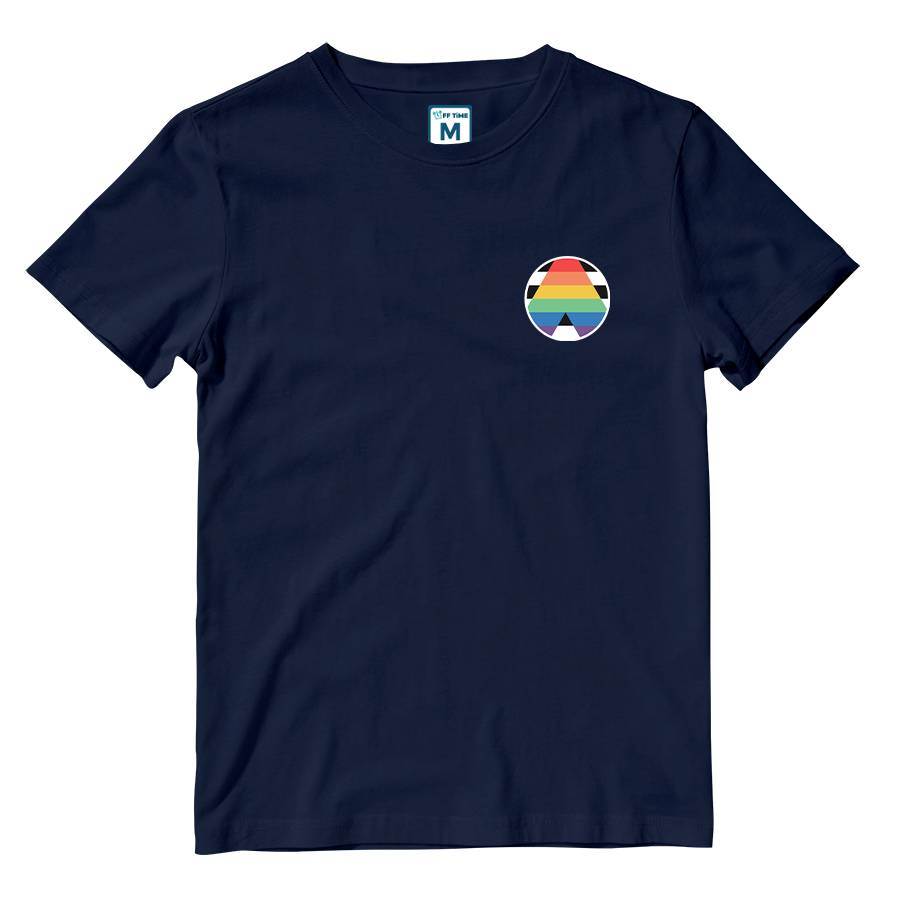 Cotton Shirt: Pride Badge