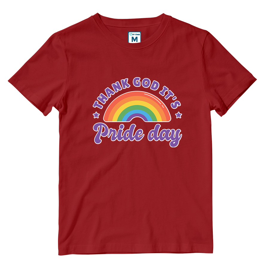 Cotton Shirt: Pride Rainbow