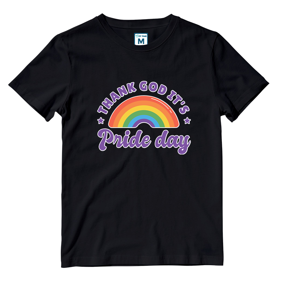 Cotton Shirt: Pride Rainbow