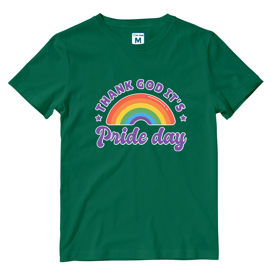 Cotton Shirt: Pride Rainbow