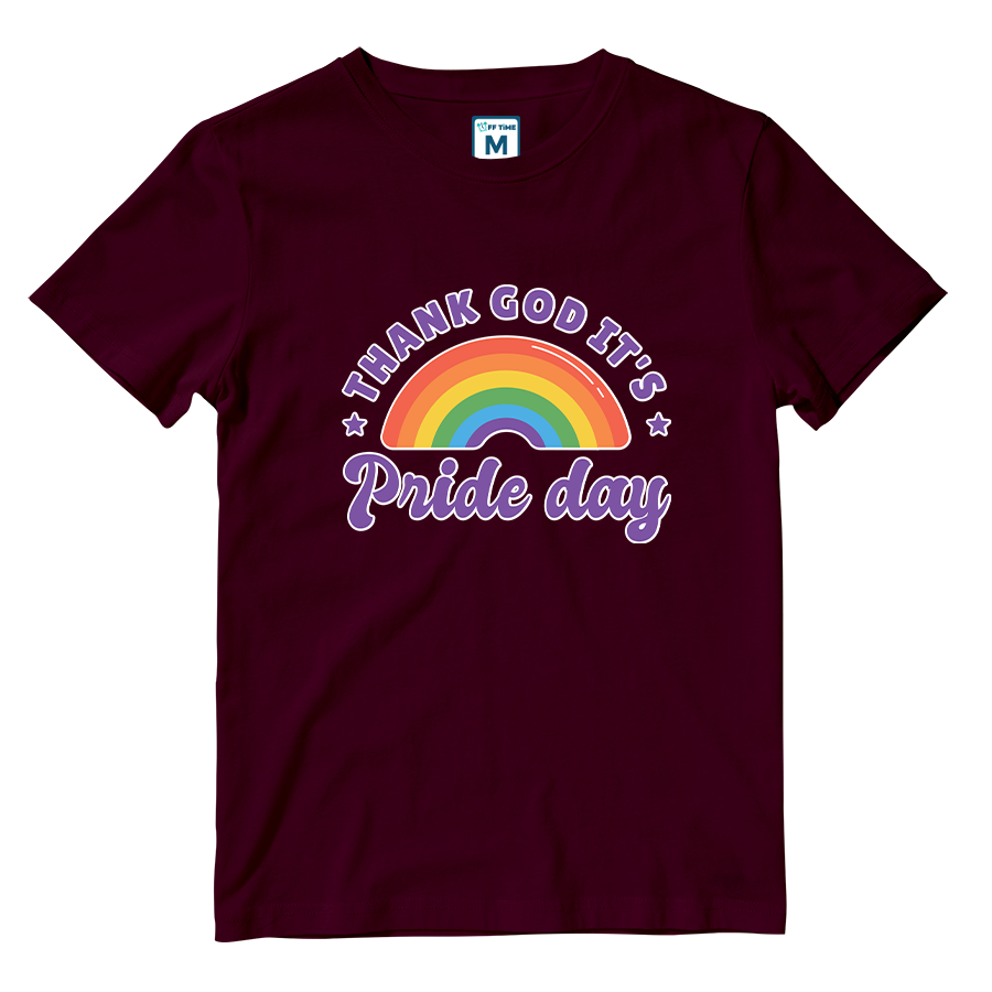Cotton Shirt: Pride Rainbow