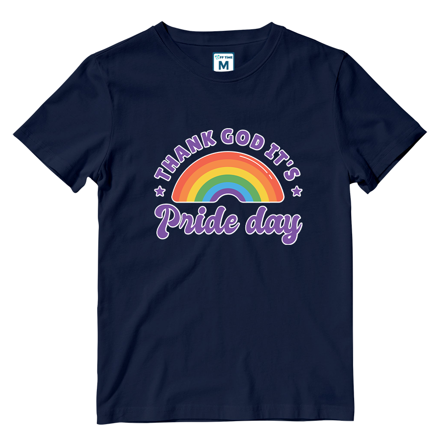 Cotton Shirt: Pride Rainbow
