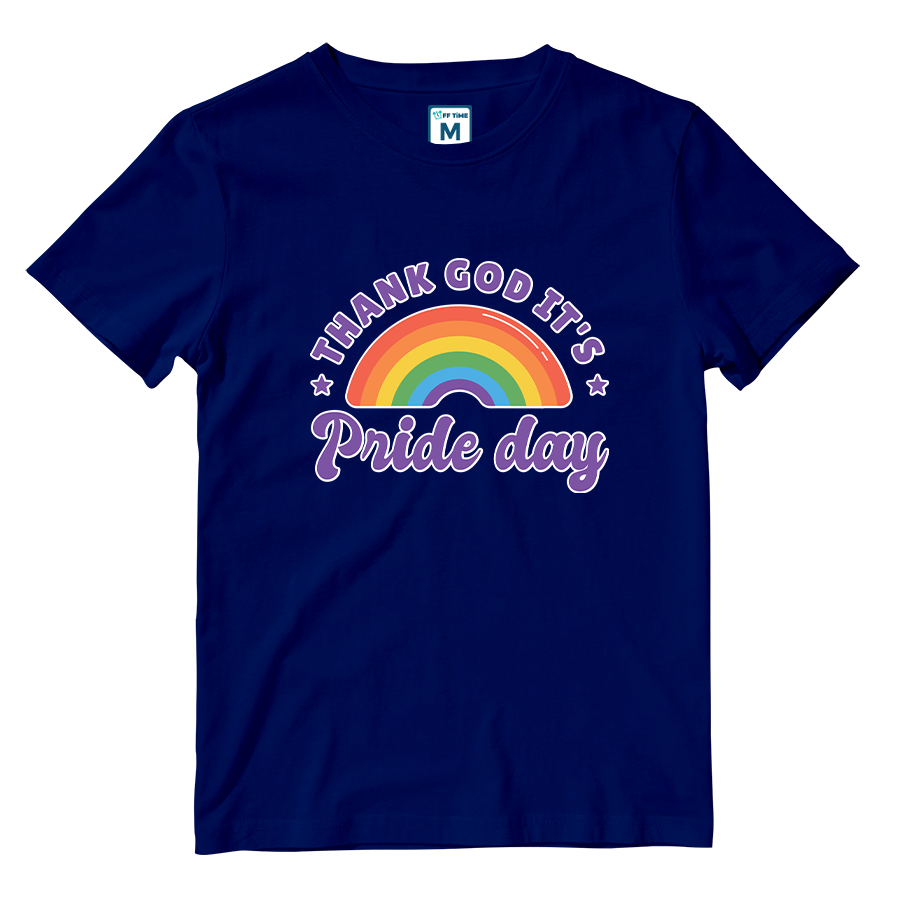 Cotton Shirt: Pride Rainbow