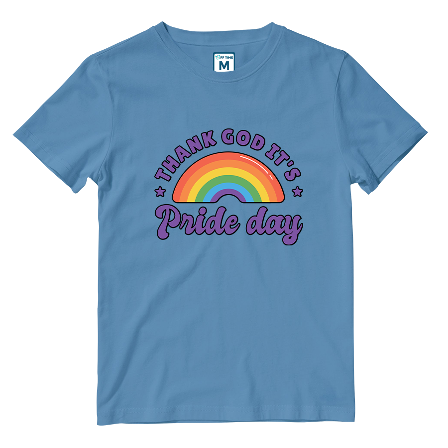 Cotton Shirt: Pride Rainbow