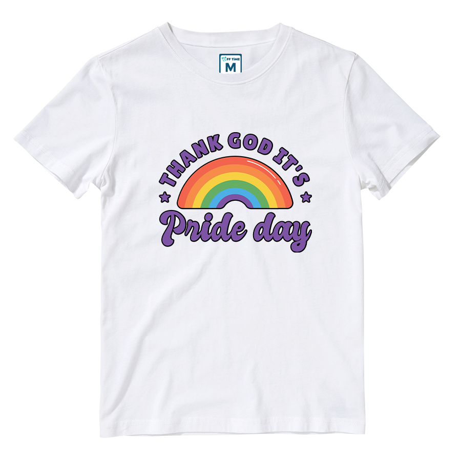 Cotton Shirt: Pride Rainbow