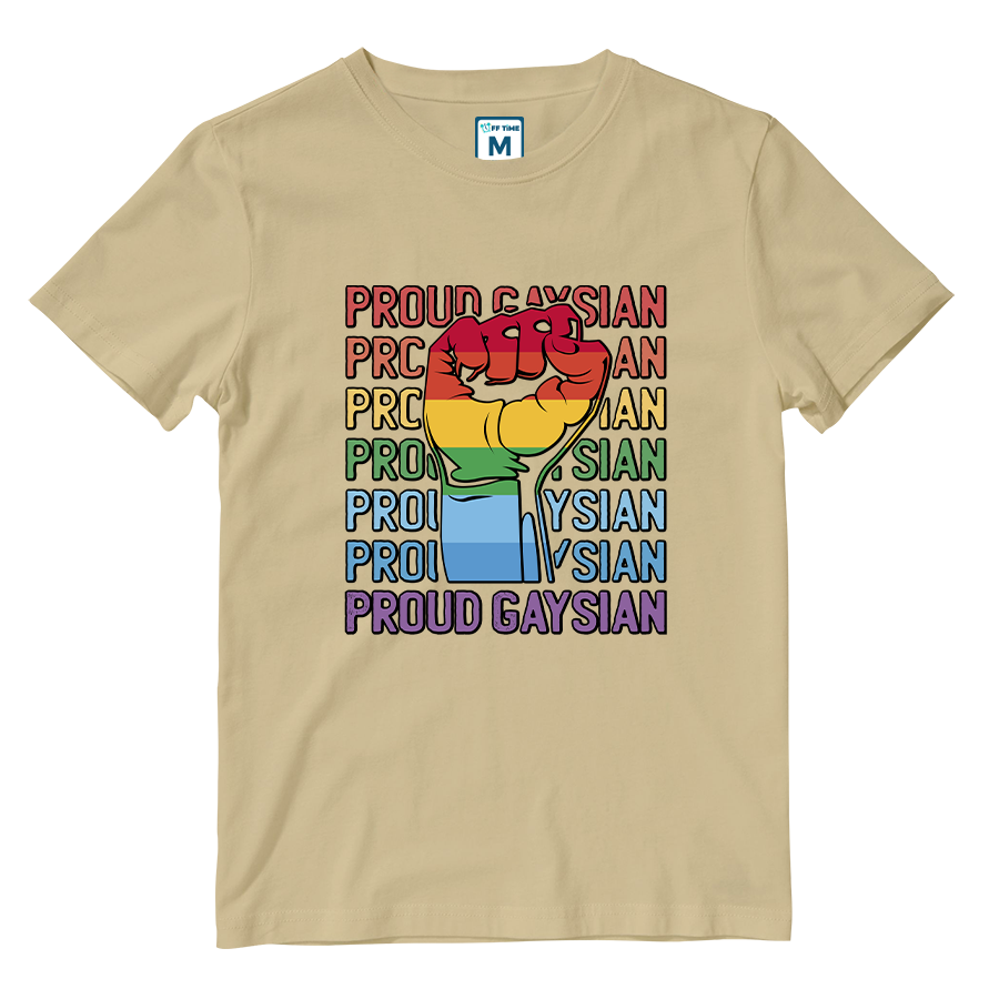Cotton Shirt: Proud Gaysian