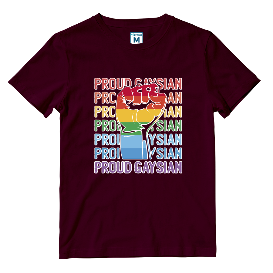 Cotton Shirt: Proud Gaysian