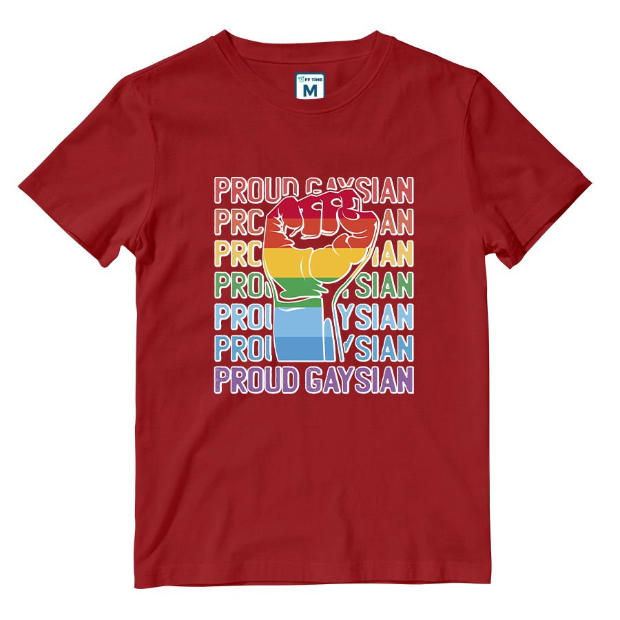 Cotton Shirt: Proud Gaysian