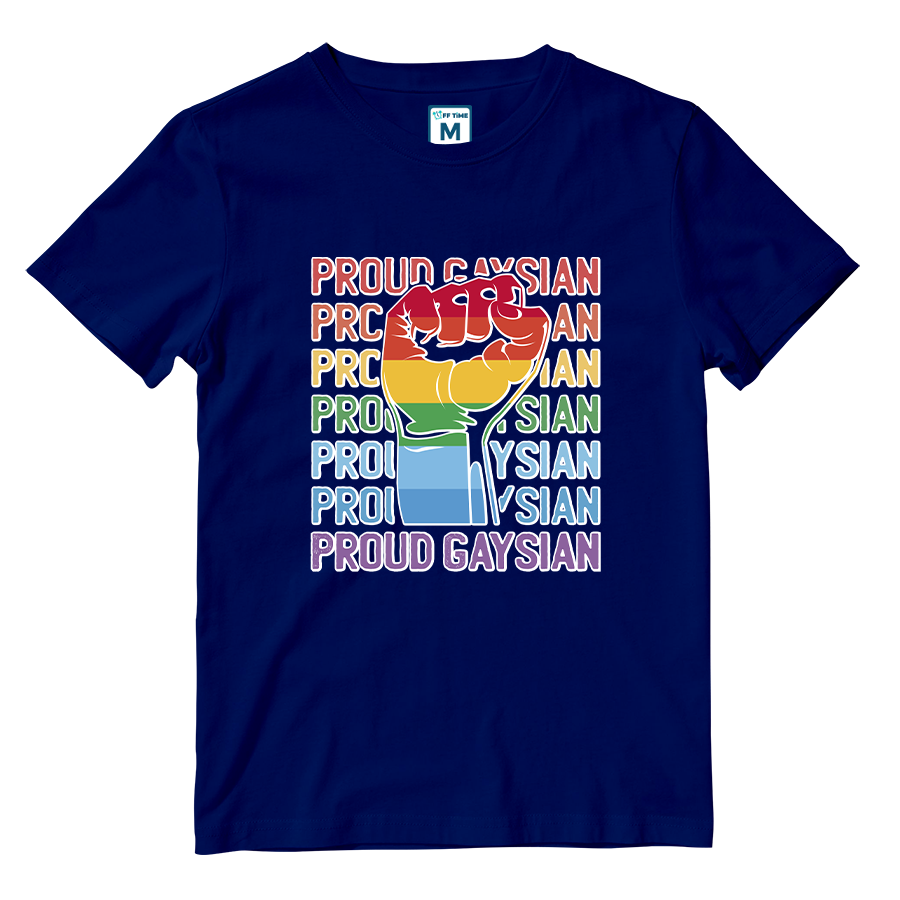 Cotton Shirt: Proud Gaysian