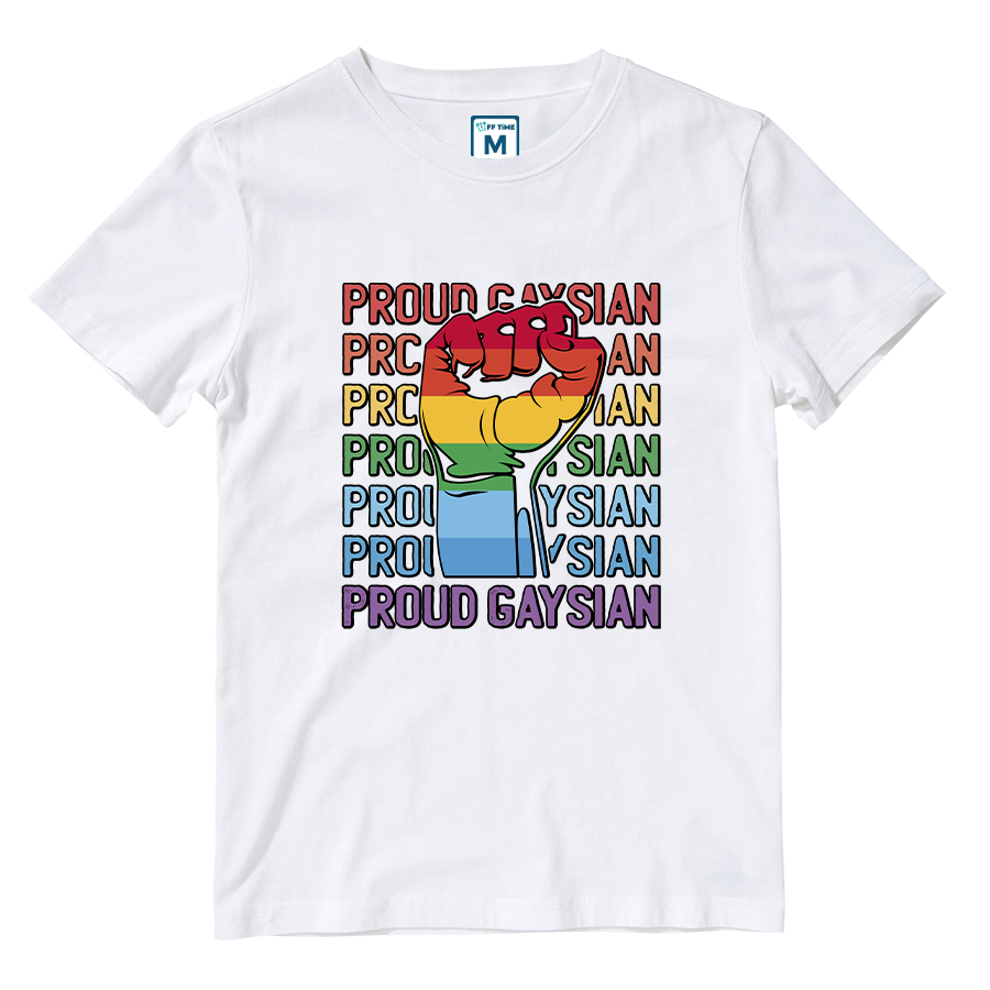 Cotton Shirt: Proud Gaysian