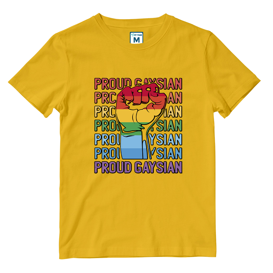 Cotton Shirt: Proud Gaysian