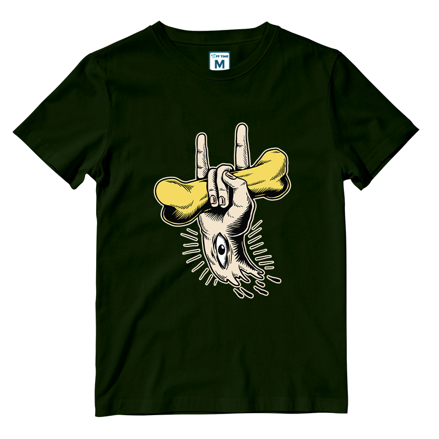 Cotton Shirt: Punk Bone