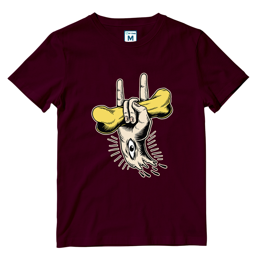 Cotton Shirt: Punk Bone