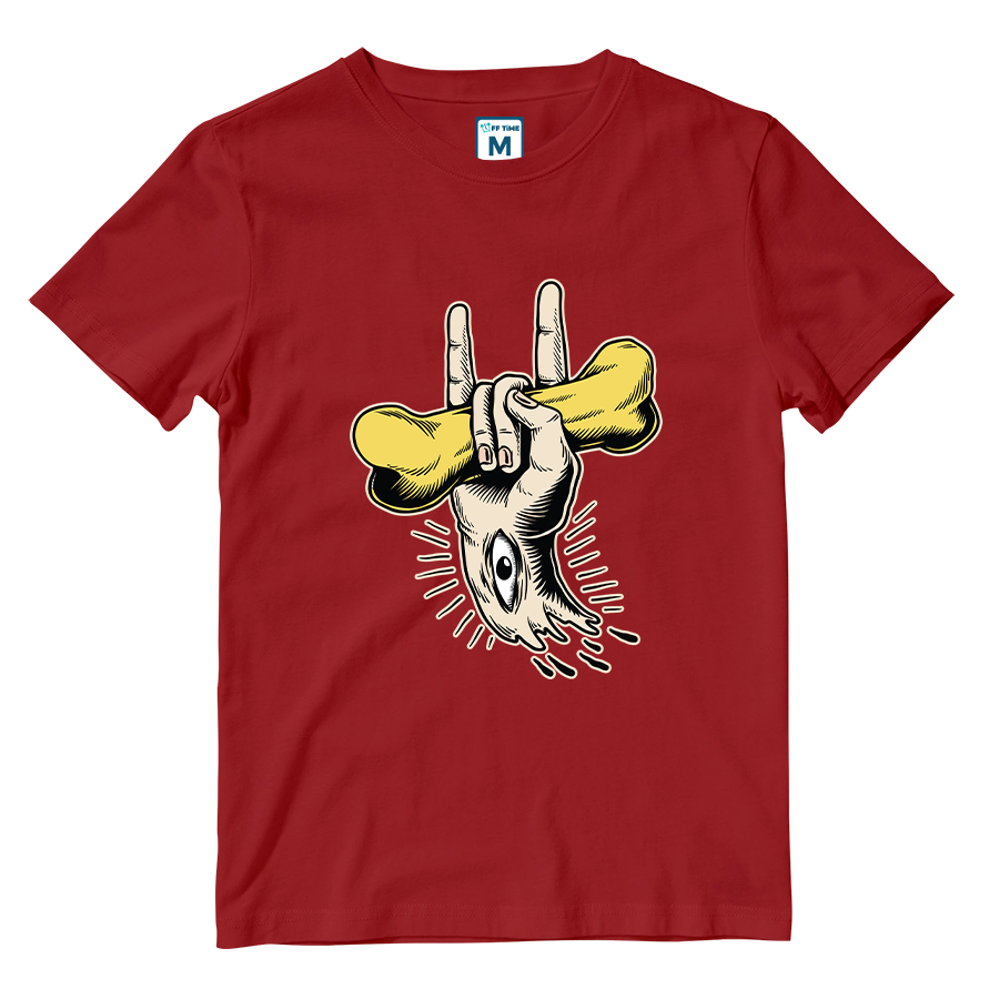 Cotton Shirt: Punk Bone