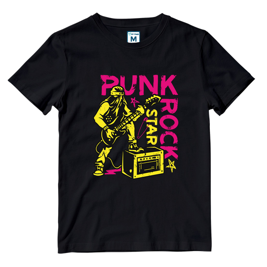 Cotton Shirt: Punk Rock Star