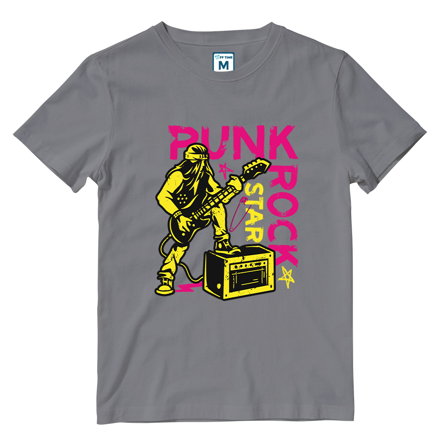 Cotton Shirt: Punk Rock Star