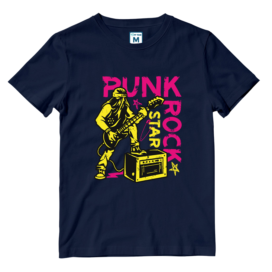 Cotton Shirt: Punk Rock Star