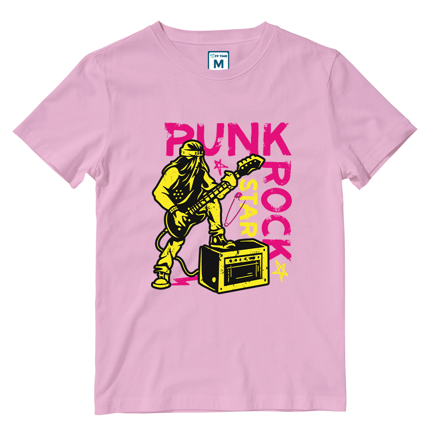 Cotton Shirt: Punk Rock Star