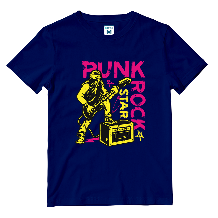 Cotton Shirt: Punk Rock Star