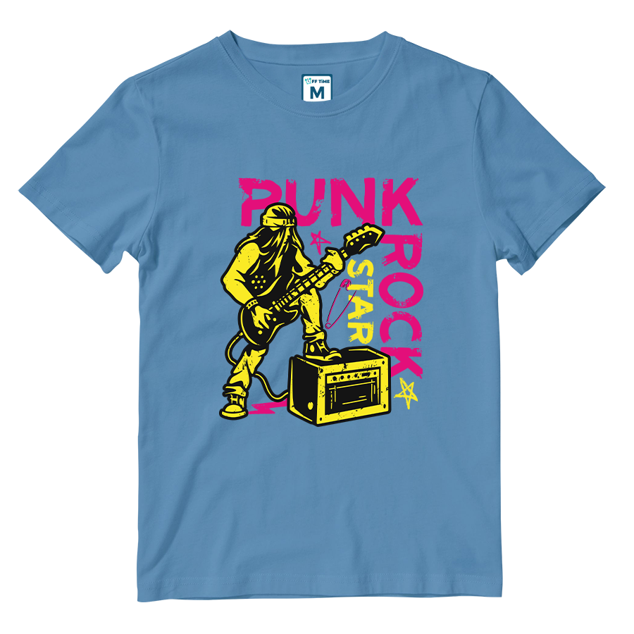 Cotton Shirt: Punk Rock Star