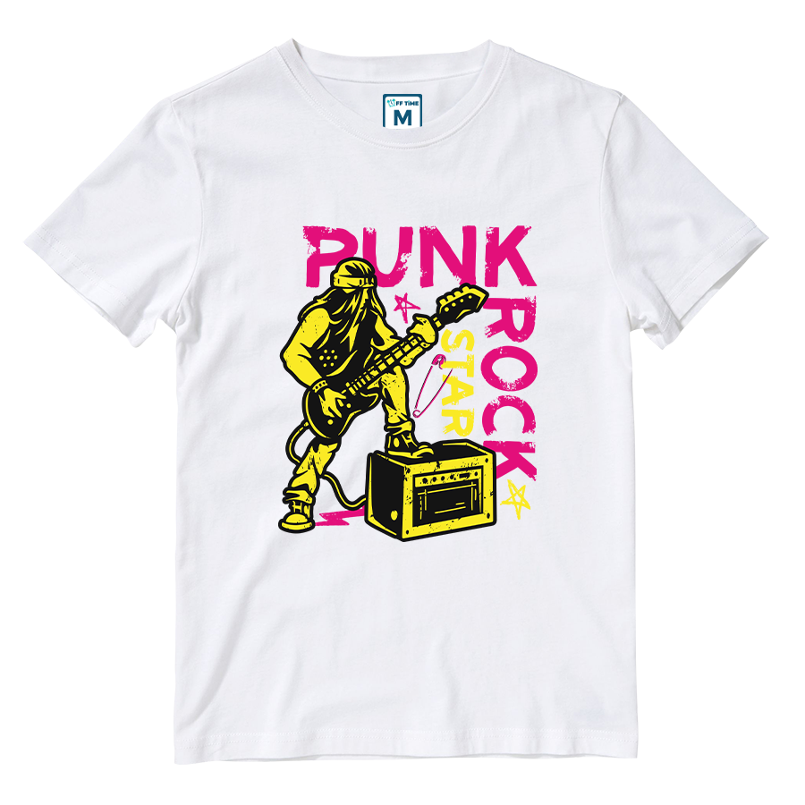 Cotton Shirt: Punk Rock Star