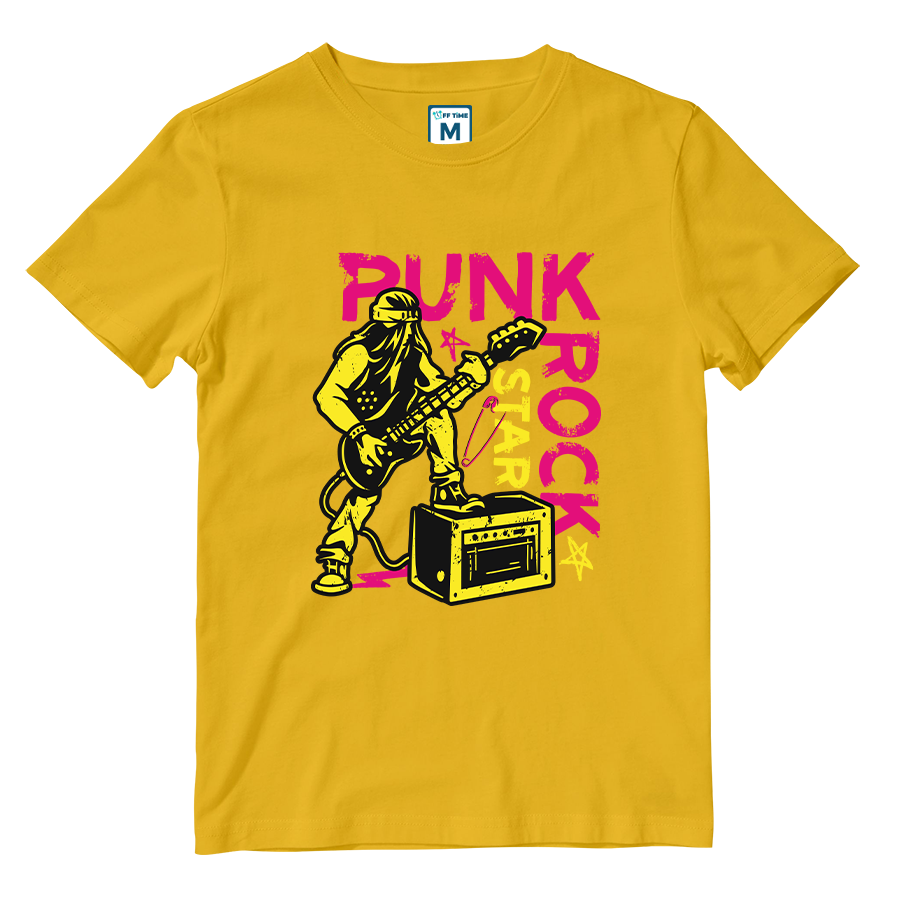 Cotton Shirt: Punk Rock Star