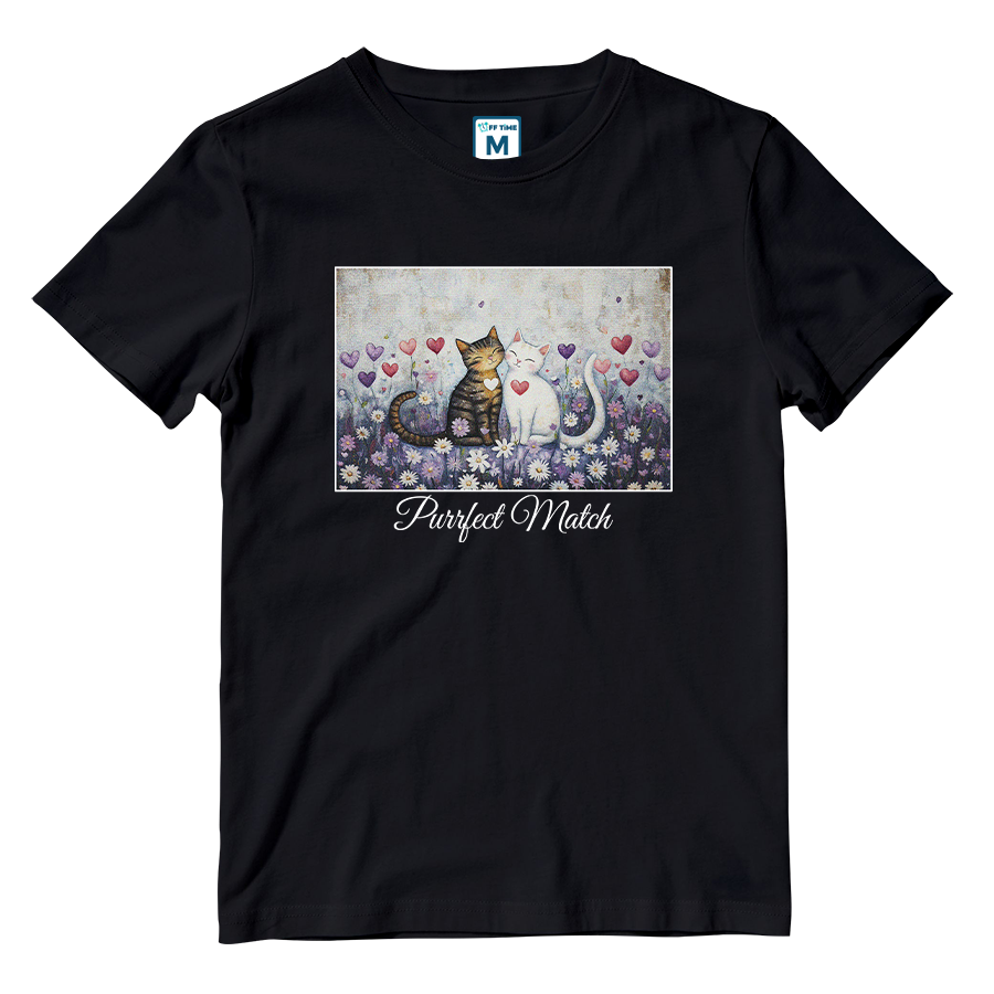 Cotton Shirt: Purrfect Match
